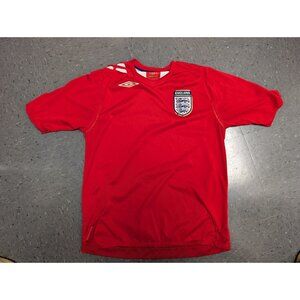 England National Team Football Away Shirt 2006-2007 size L Umbro Jersey